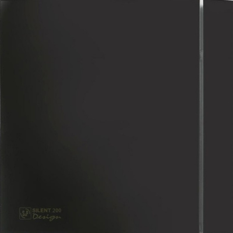 Вентилятор Soler&Palau SILENT-200 CZ BLACK DESIGN - 4C (230V 50) 5210616700
