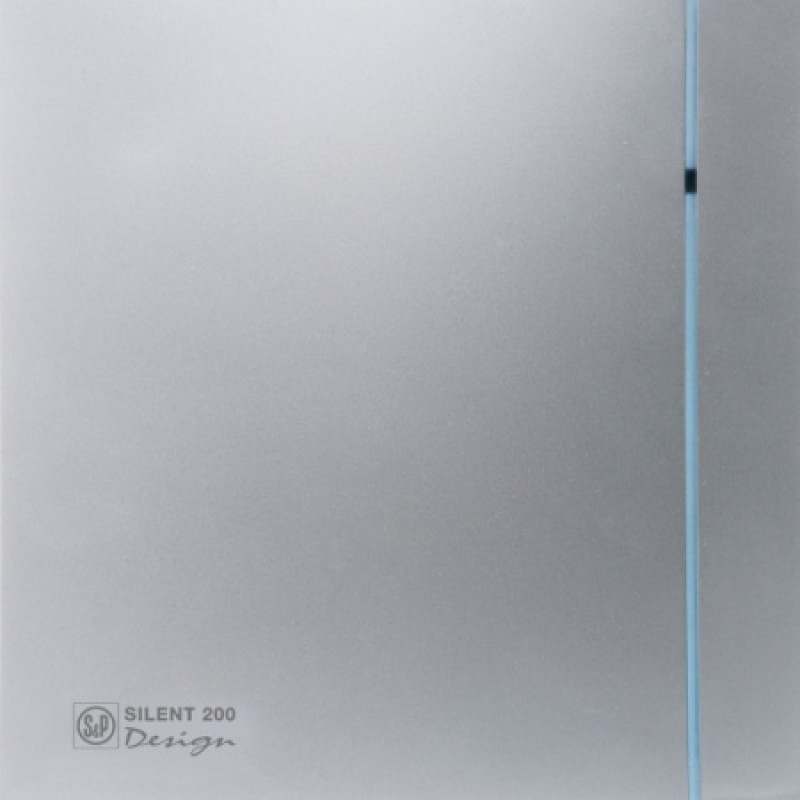 Вентилятор Soler&Palau SILENT-200 CRZ SILVER DESIGN - 3C (230V 50) 5210606100