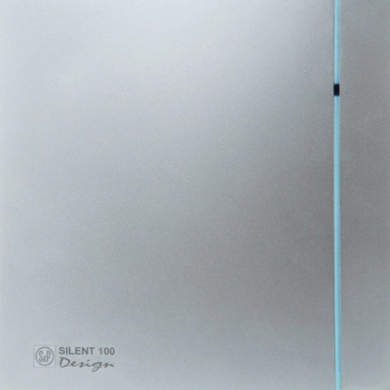 Вентилятор Soler&Palau SILENT-100 CHZ SILVER DESIGN - 3C (230V 50) 5210603600