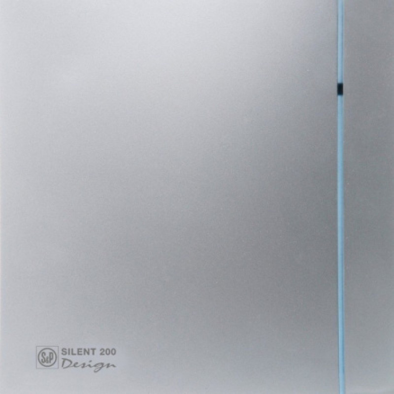 Вентилятор Soler&Palau SILENT-200 CHZ SILVER DESIGN - 3C (230V 50) 5210606000