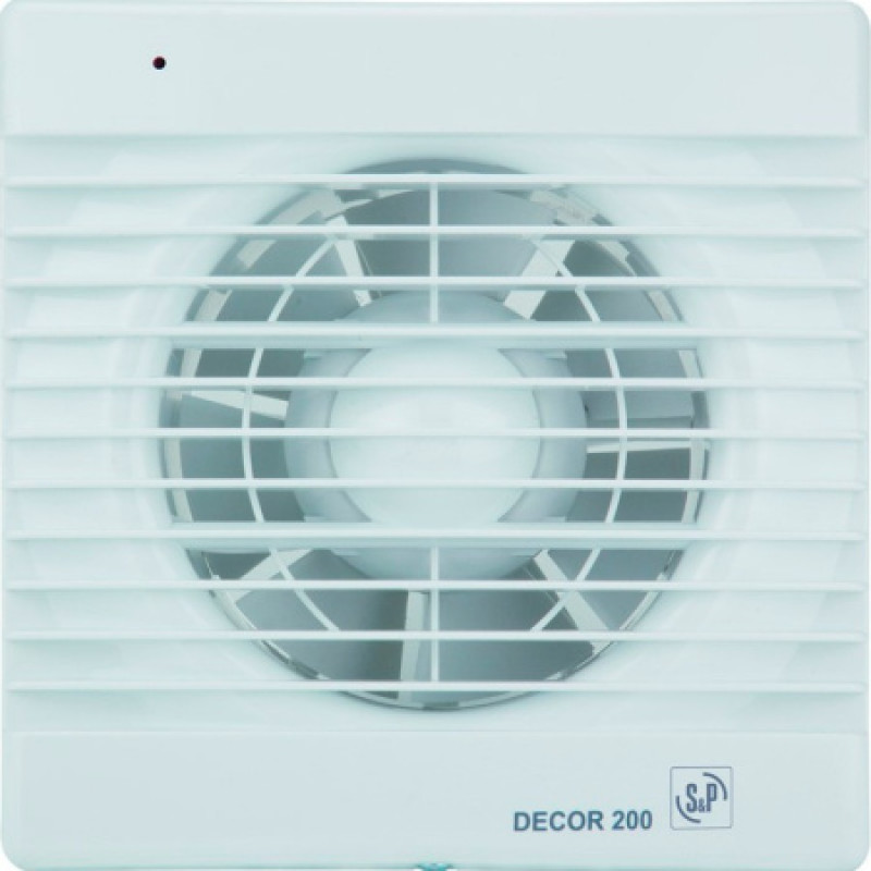 Вентилятор Soler&Palau DECOR-200 CZ 230V 50 5210101100