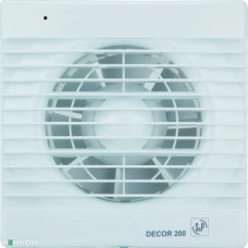 Вентилятор Soler&Palau DECOR-200 CH 230V 50 5210104500