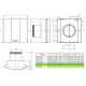 Вентилятор Soler&Palau SWF-200 (230V50HZ) 5210600900