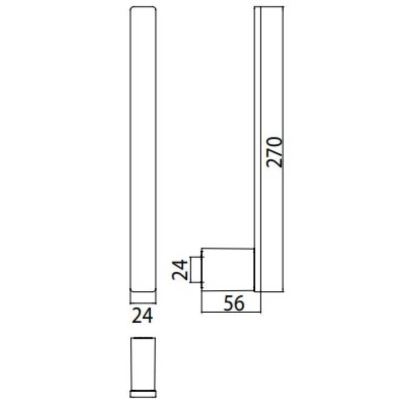 Держатель для 2-х запасных рулонов EMCO Loft 050500102