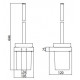 Туалетний йорж EMCO Loft 051500100