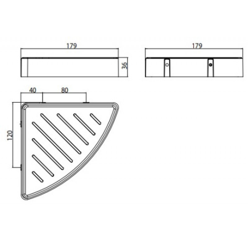 Мыльница EMCO Loft 054513303
