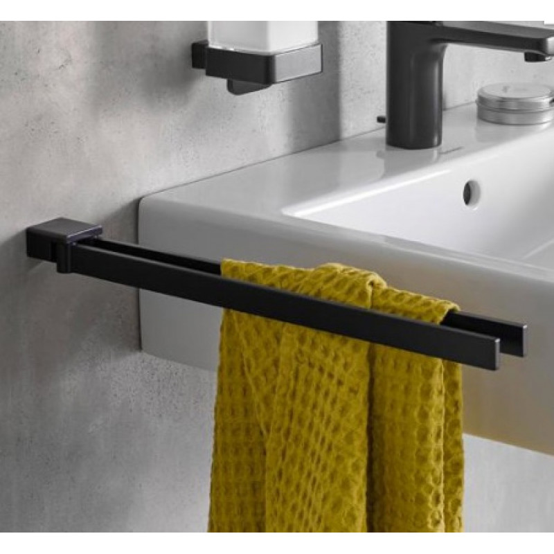 Держатель полотенца EMCO Loft Black 310 мм 055013331