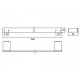 Утримувач рушника EMCO Loft Black 800 мм 056013380