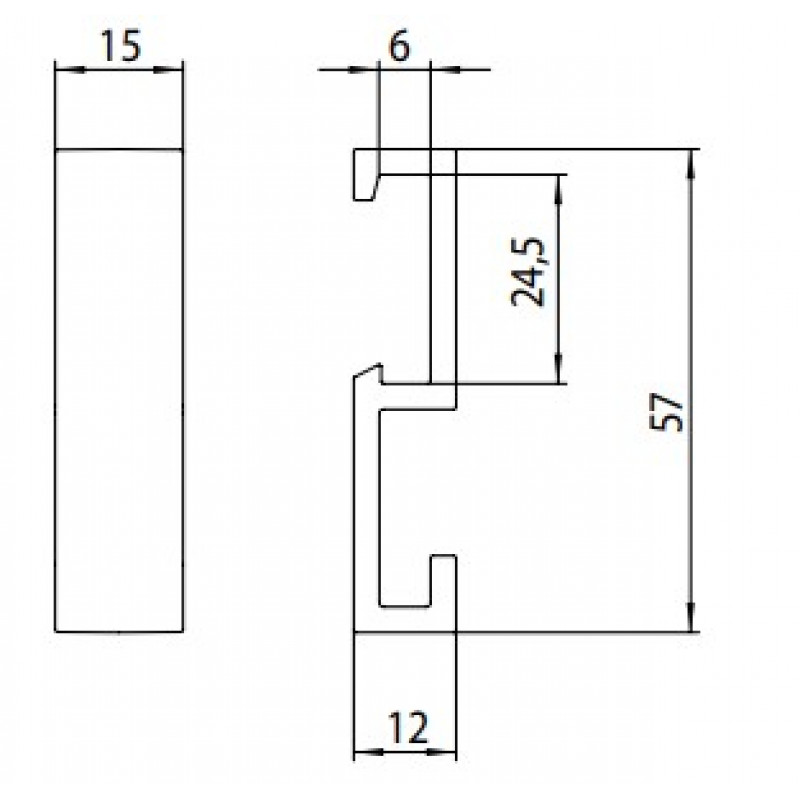 Набор крючков (3шт) EMCO Loft