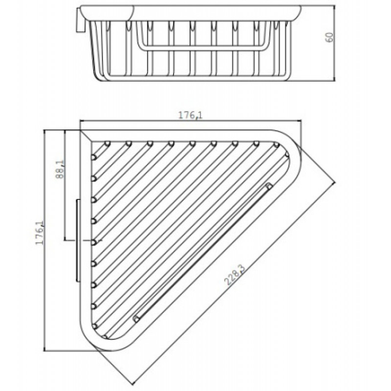 Мыльница EMCO System 02 354500105