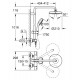 Душевая система с термостатом Grohe New Tempesta Cosmopolitan 210 27922001