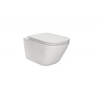 Унитаз подвесной ROCA The Gap + крышка A34H470000