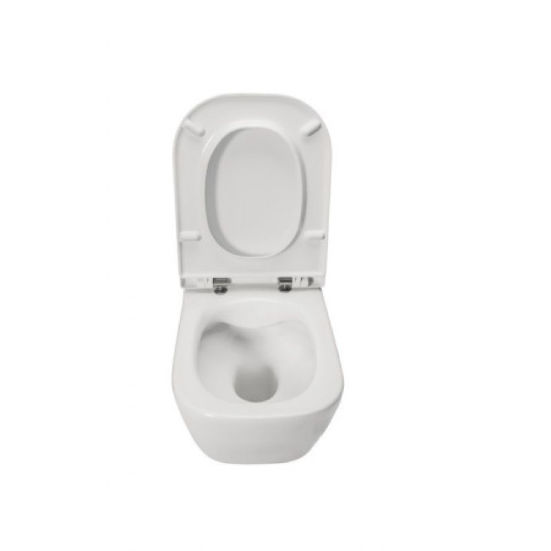 Унитаз подвесной ROCA The Gap + крышка A34H470000