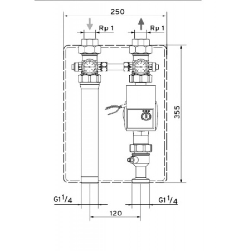 Насосная группа Vaillant VDM 10 0020191817