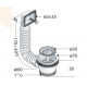 Донный клапан для кухонной мойки OMP 70 мм х 1 1/2" 132.605.6