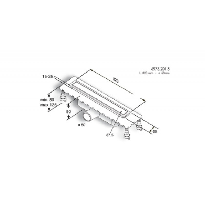 Канал OMP Esseflow LUX 6973.201.8