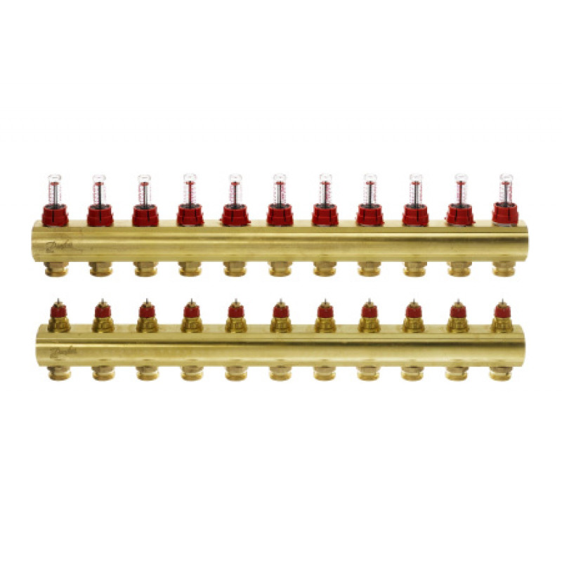 Комплект коллекторов Danfoss FHF 11 выходов 088U0531
