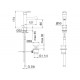 Змішувач для раковини Rubinetterie 3M BRIDGE IT7910CCBGZZ