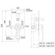 Смеситель скрытого монтажа Rubinetterie 3M TIME IT5149CCTMZZ