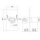 Смеситель скрытого монтажа Rubinetterie 3M NANO IT5408CCNAZZ