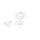 Раковина Bathco ORBITAL 400x170 мм 4040