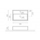 Раковина Bathco TURIN 500x350x120 мм 0017B