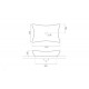 Раковина Bathco MAGDALENA B SIN GRIFIN 570x320x145 мм 0092B