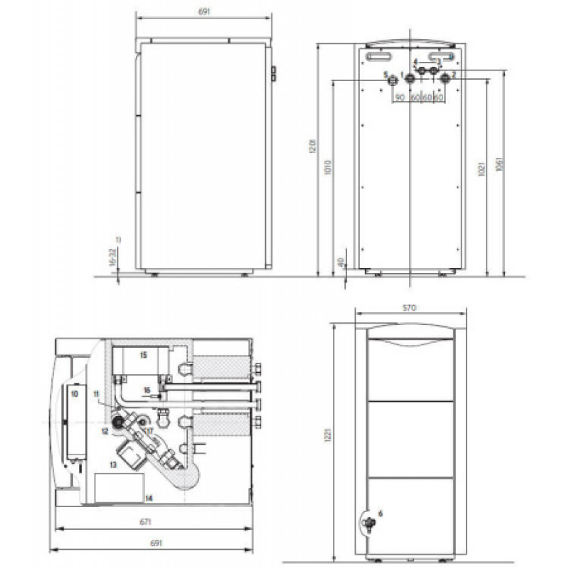 Бойлер косвенного нагрева Vaillant actoSTOR VIH K 300 305945