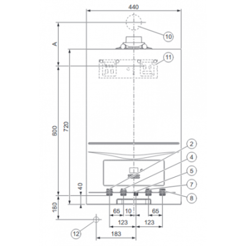 Котел газовый конденсационный Vaillant ecoTEC pure VUW 286/7-2 (H-INT IV) 0010023033