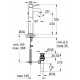 Смеситель для раковины Grohe BauClassic 32868000