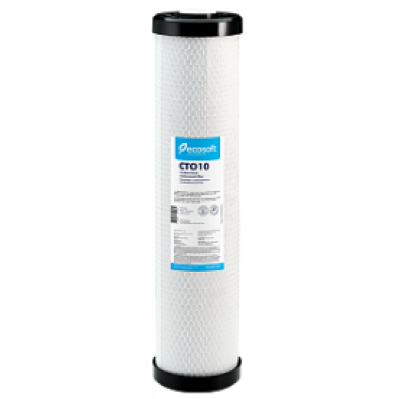 Картридж со спресованным активированным углем Ecosoft 4,5"х20" CHVCB4520ECO