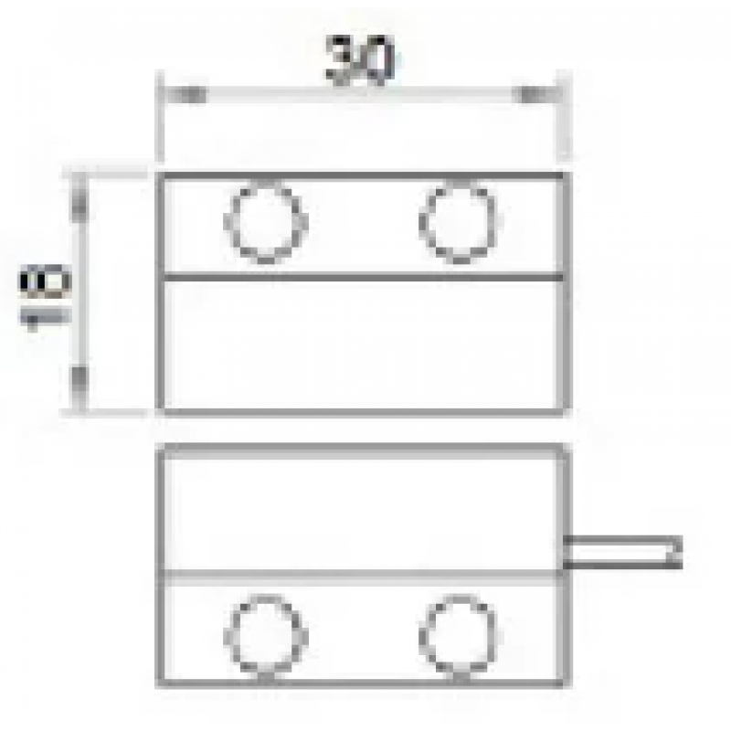 Кінцевий вимикач Sonniger для завіси Guard (doorswitch) CGA0028