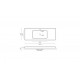 Раковина Bathco Liebana 1010x460x150 мм 4067