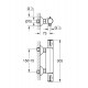 Термостатический смеситель для душа Grohe Grohtherm 800 34558000