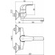 Змішувач для раковини Valvex LOGIC 2450920