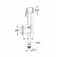 Гігієнічний душовий набір Grohe Tempesta-F Trigger Spray 30 26352000