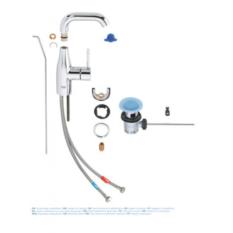 Смеситель для раковины Grohe Essence New 23462001