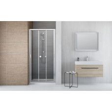 Душевые двери RADAWAY Evo DW 90, ширина 873-993 мм, высота 2000 мм 335090-01-01