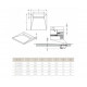 Душевая плита RADAWAY 890x890 5CL0909A