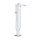 Смеситель для ванны напольный Grohe Eurocube 23672001