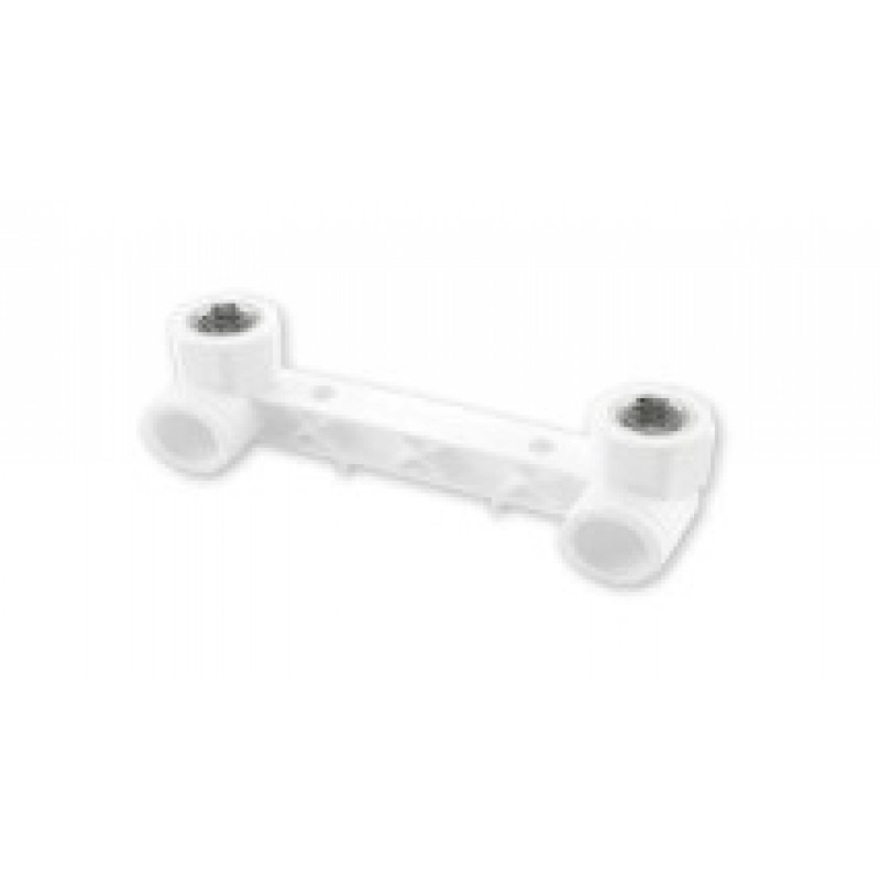 Колено двойное, планка для смесителя PPR ВР, 25x1/2"