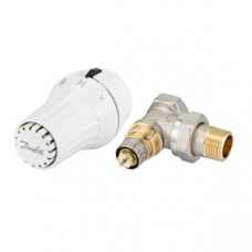 Комплект для радиатора DANFOSS угловой (RAE+RА-N 1/2") 013G5093
