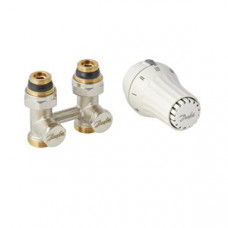 Комплект для радиатора DANFOSS прямой (RAE+RLV-KS 3/4") 013G5141