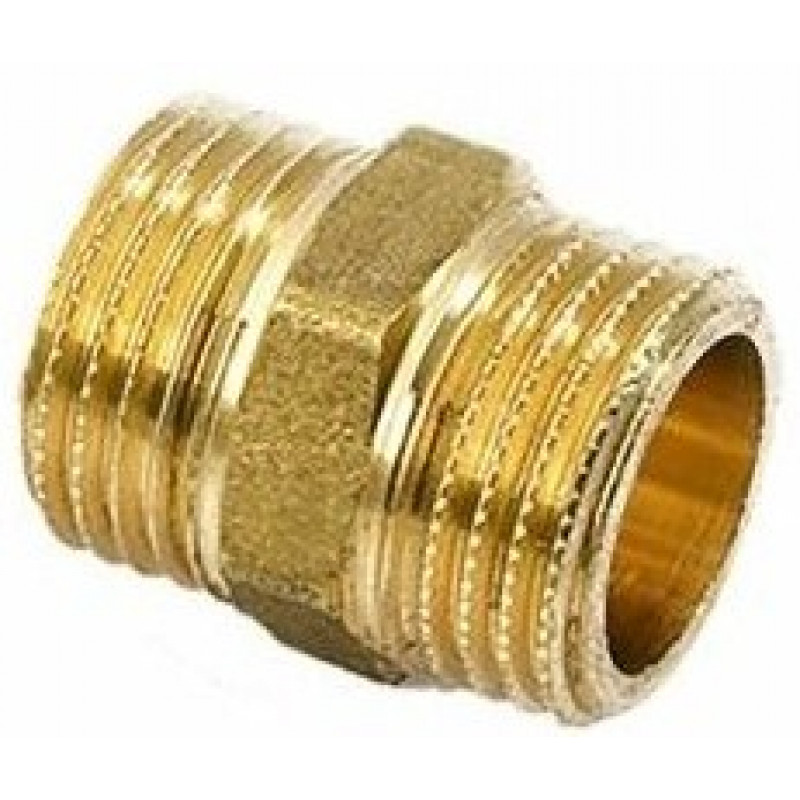 Ниппель General Fittings латунный 2 1/2" НН 260000H242400H