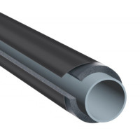 Трубка K-Flex 32x108-1 ST IC CLAD BK 32108214303CB