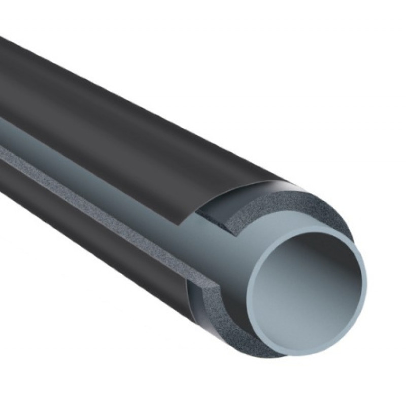 Трубка K-Flex 32x133-1 ST IC CLAD BK 32133214303CB