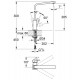 Смеситель для кухни Grohe Eurocube 31255000