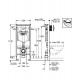 Инсталляция для унитаза 3 в 1 Grohe Rapid SL с кнопкой Skate Air 38721001