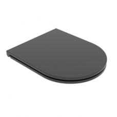 Крышка для унитаза GSG LIKE Slim Soft Close black matt LKCOPRSLTICR003