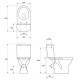 Унітаз-компакт Cersanit City New CleanOn 011 3/5 + кришка дюропласт CCKZ1013901894